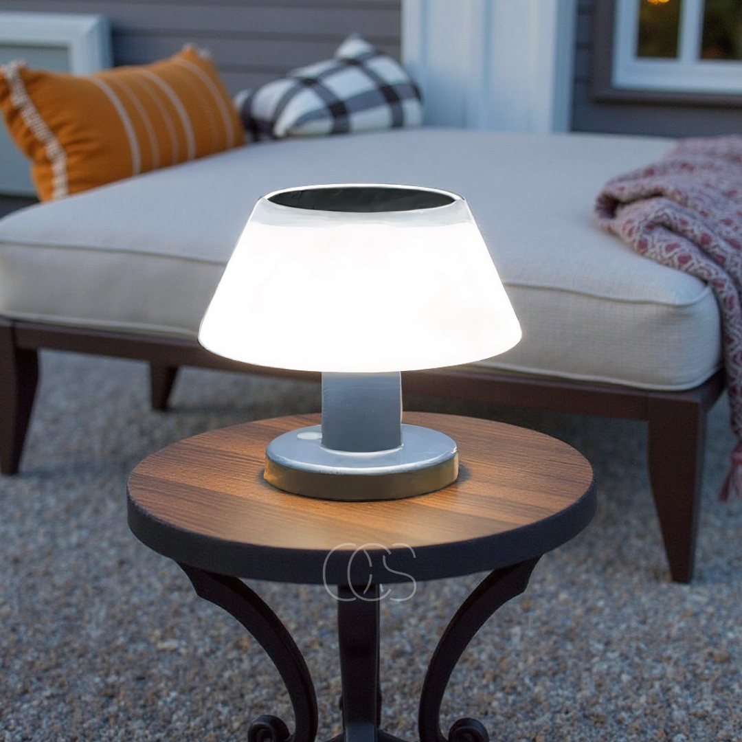 Solární stolní lampa bezdrátová – ekologická a praktická
