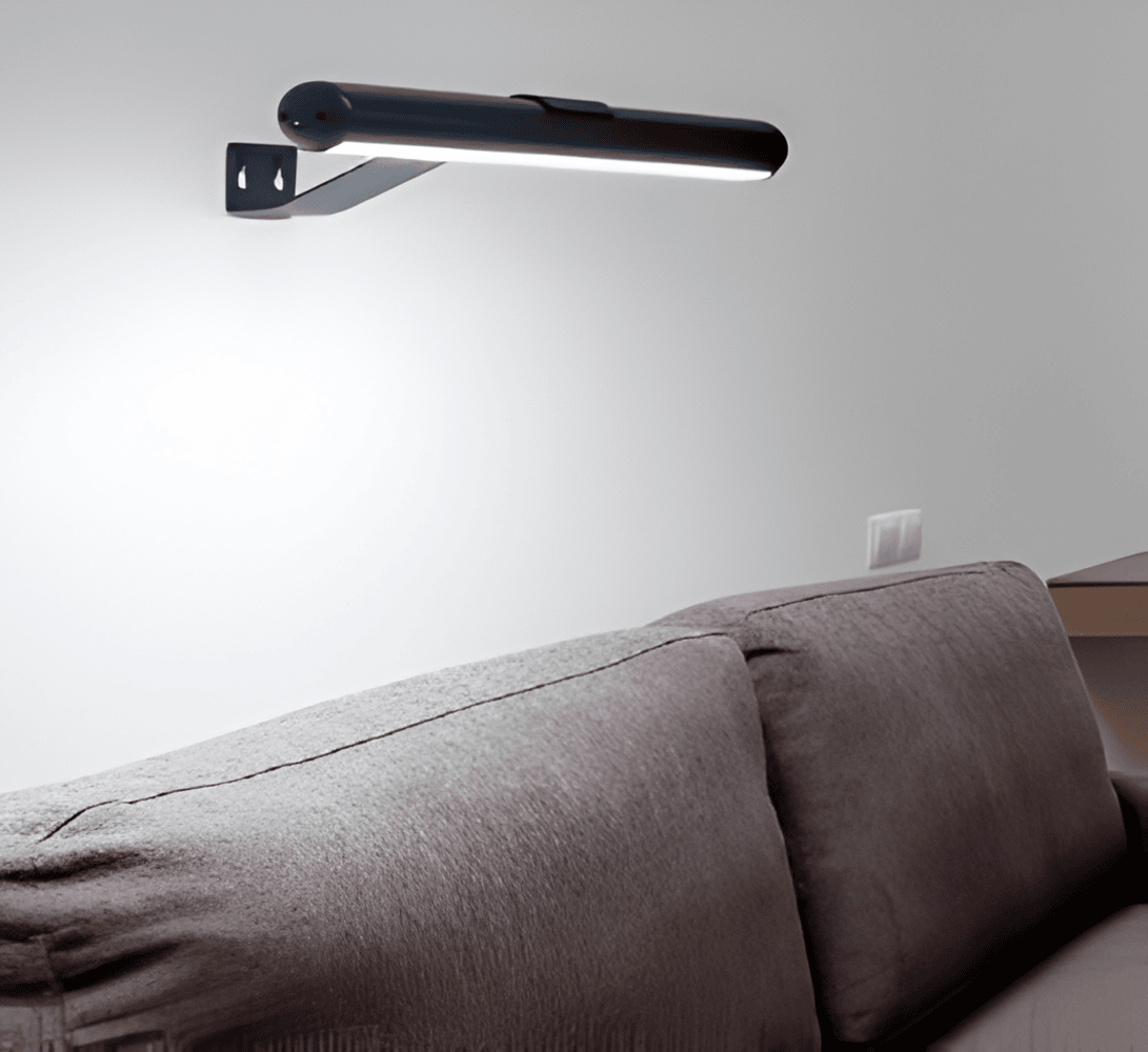 Bezdrátová nástěnná LED lampa s USB dobíjením - plná rotace a pohodlné dobíjení