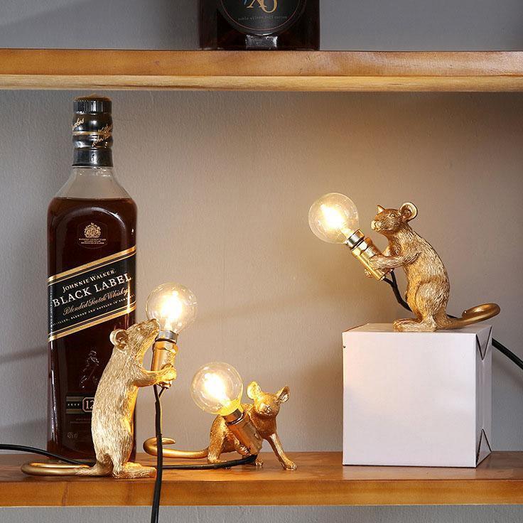 Mouse Table Lamp – Original Decoration and Trendy Lighting