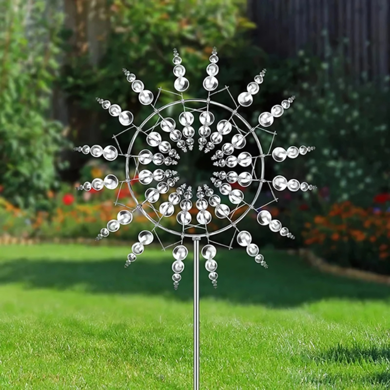 Sculptural Wind Turbine Outdoor – Natural and Dynamic Beauty