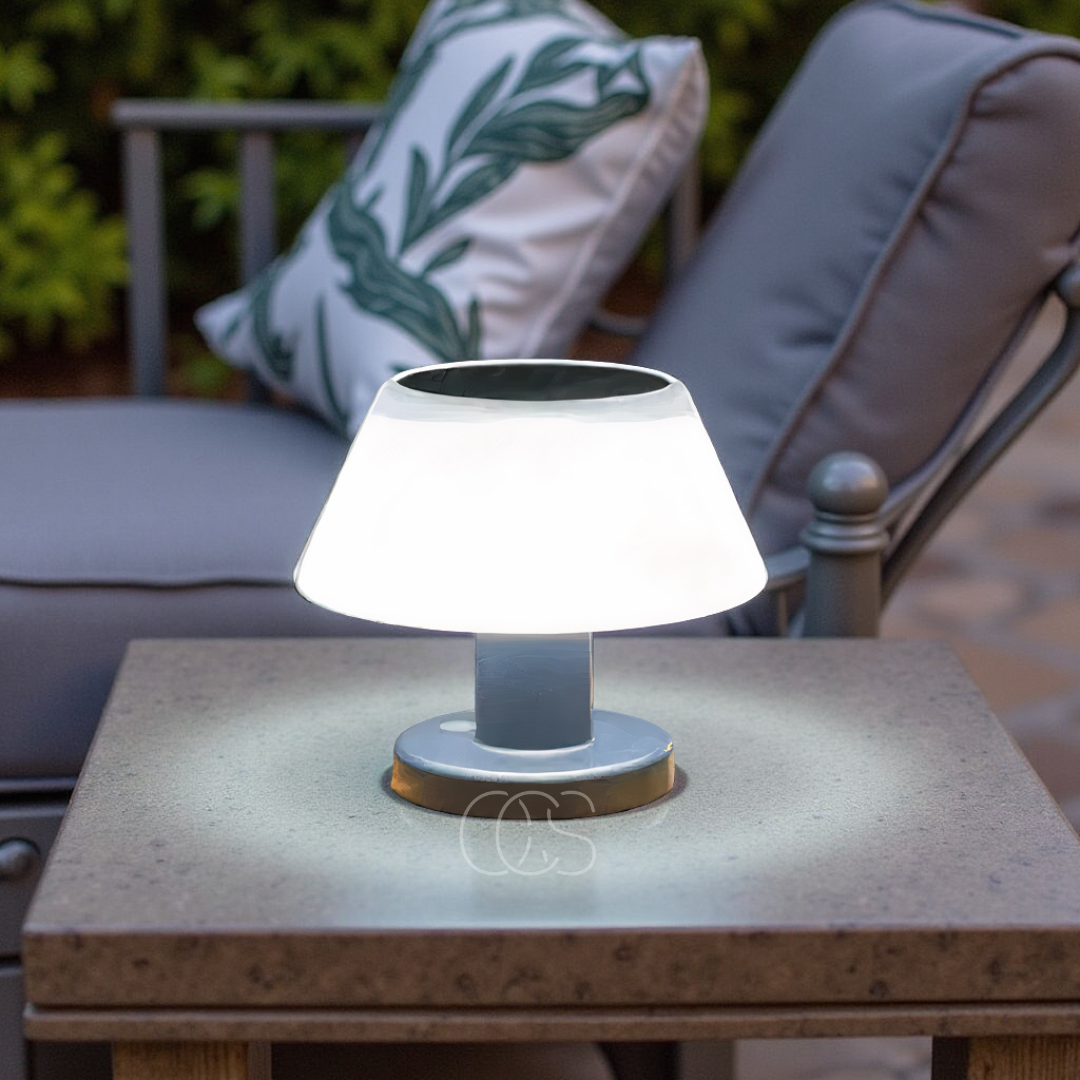 Solární stolní lampa bezdrátová – ekologická a praktická
