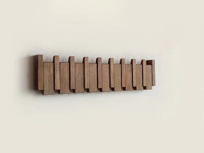 Attaccapanni da Parete Design – Stile Pianoforte Originale ed Elegante