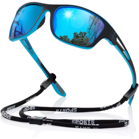 Gafas de deporte polarizadas – Cordon ajustable y protección UV