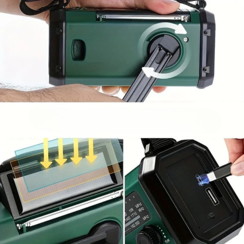 Multifunksjons nødradio – Pålitelighet og praktiskhet