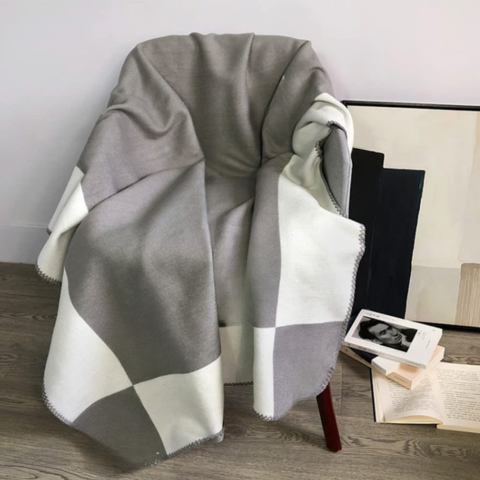 Rutet plaid – moderne eleganse og koselig komfort