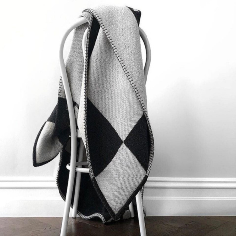 Rutet plaid – moderne eleganse og koselig komfort