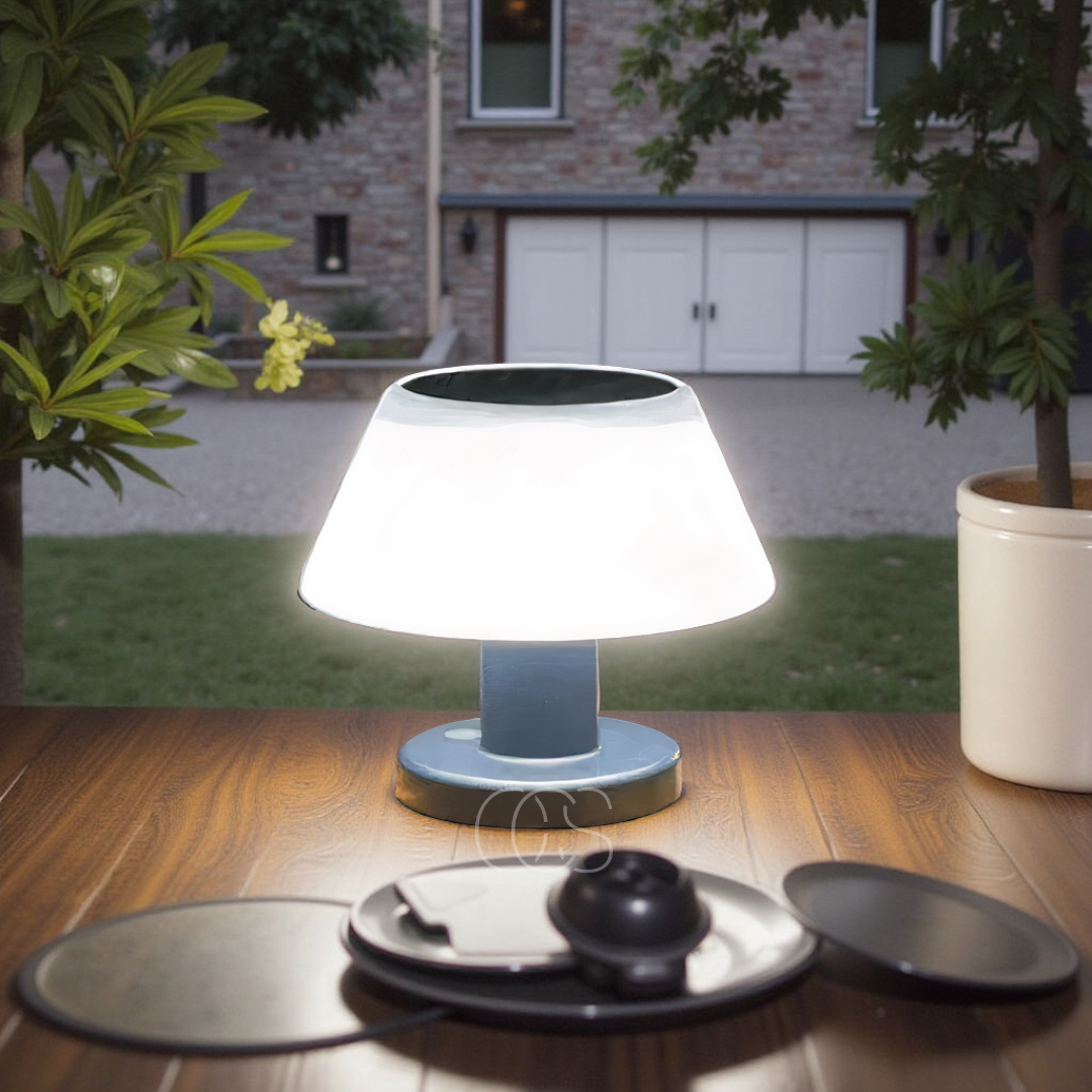 Solární stolní lampa bezdrátová – ekologická a praktická