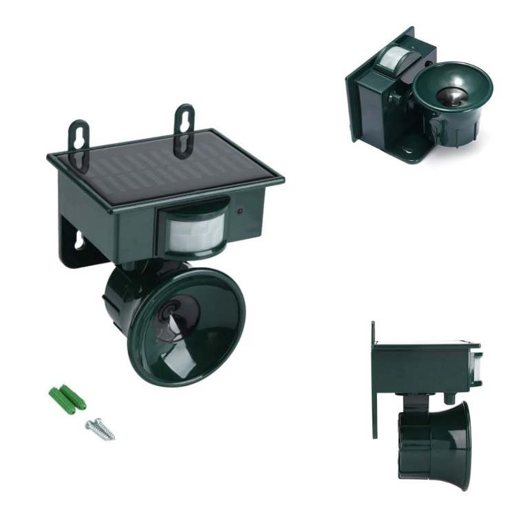 Elektronisk Avskräckare För Trädgård — Jagar Fåglar Och Skyddar Dina Utrymmen