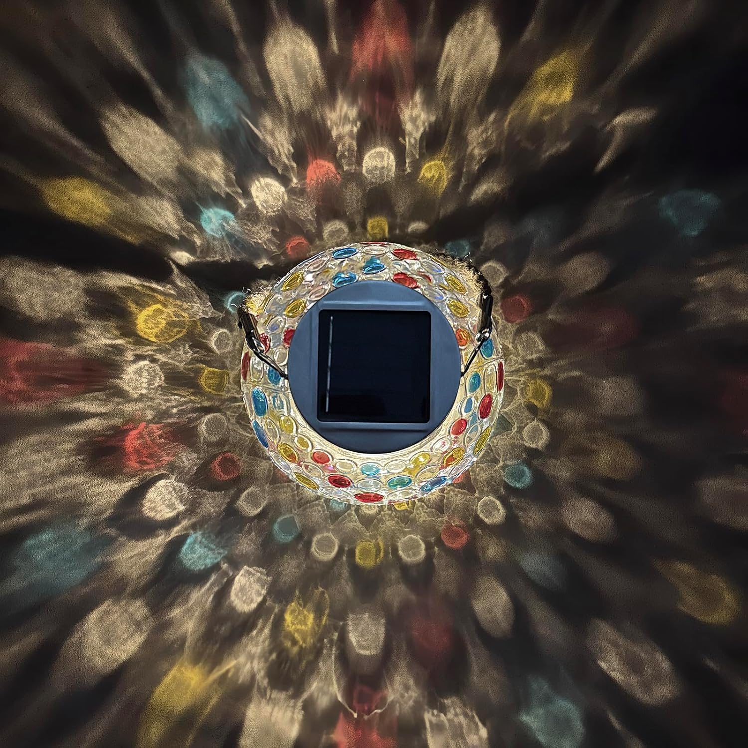 Solarlaterne für den Außenbereich — Eleganz aus Glas