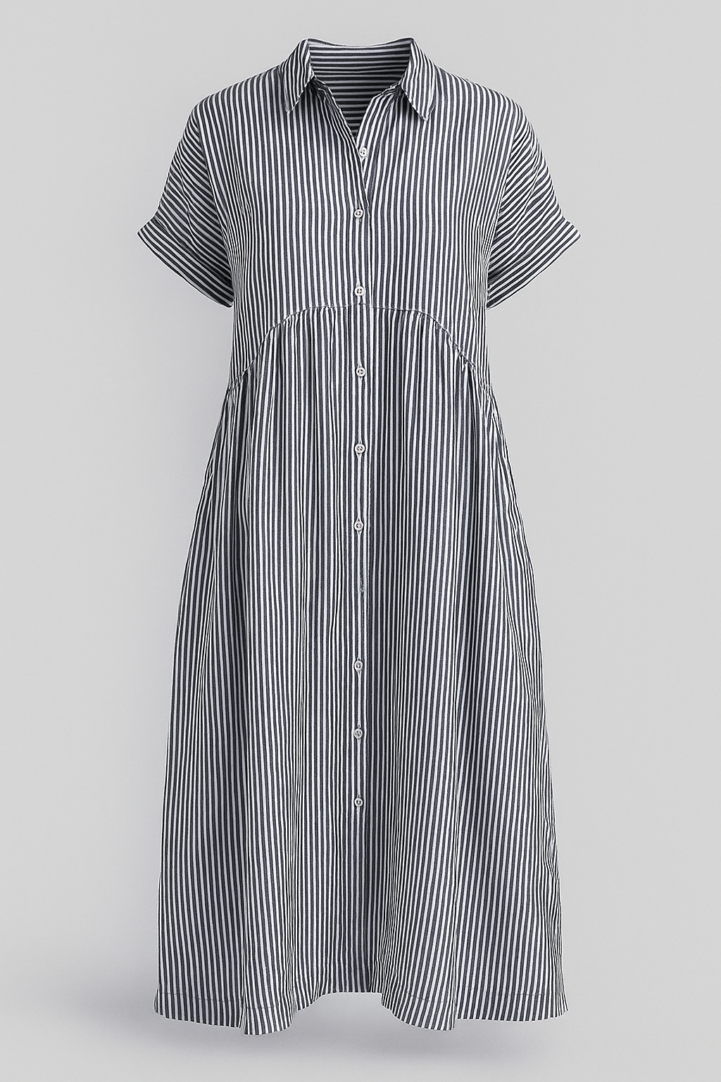 Robe Midi Avec Poches – Élégante, Confortable Et Avec Poches Pratiques