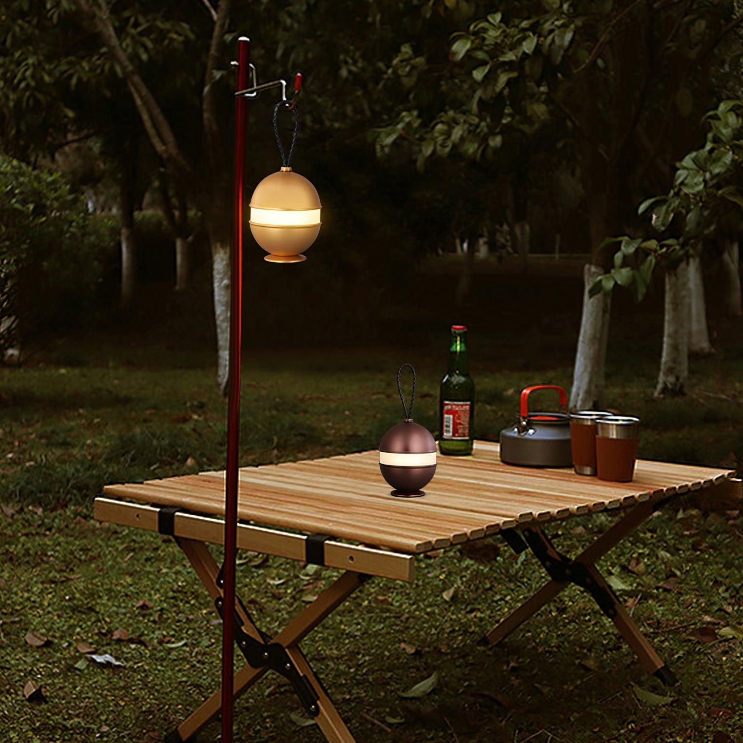 Uppladdningsbar sfärlampa - Chic design och avslappnande ljus