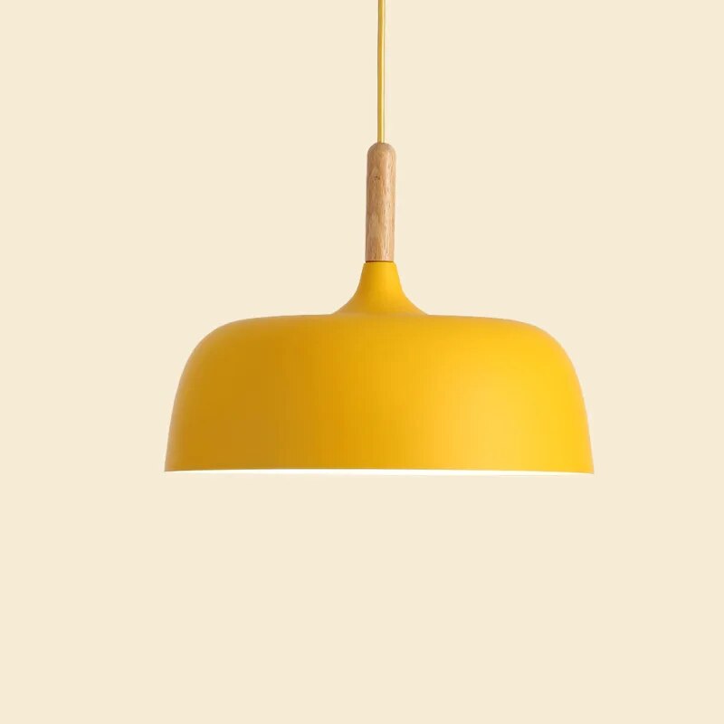 Nordická závěsná LED lampa – štíhlá linie a jemné osvětlení
