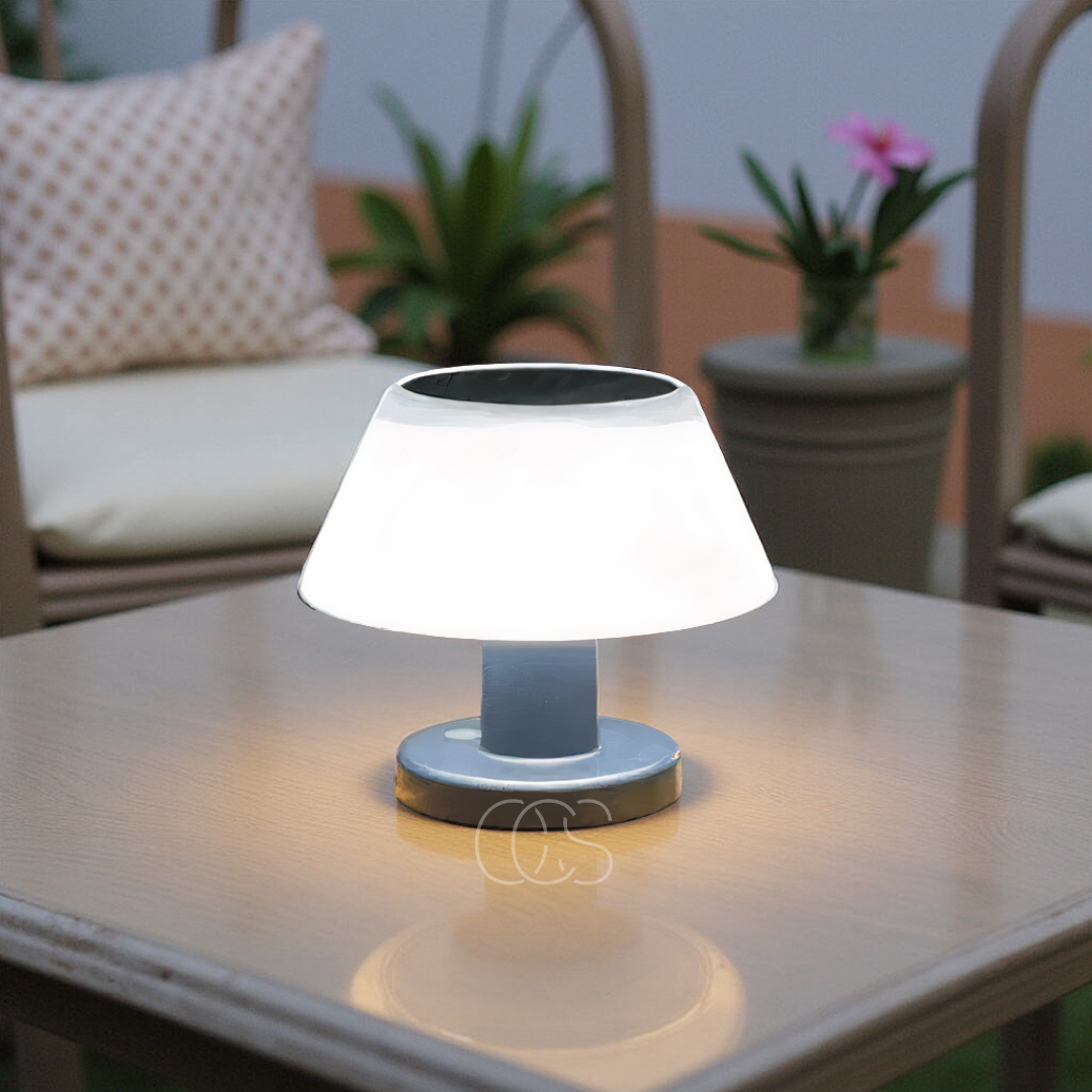 Solární stolní lampa bezdrátová – ekologická a praktická