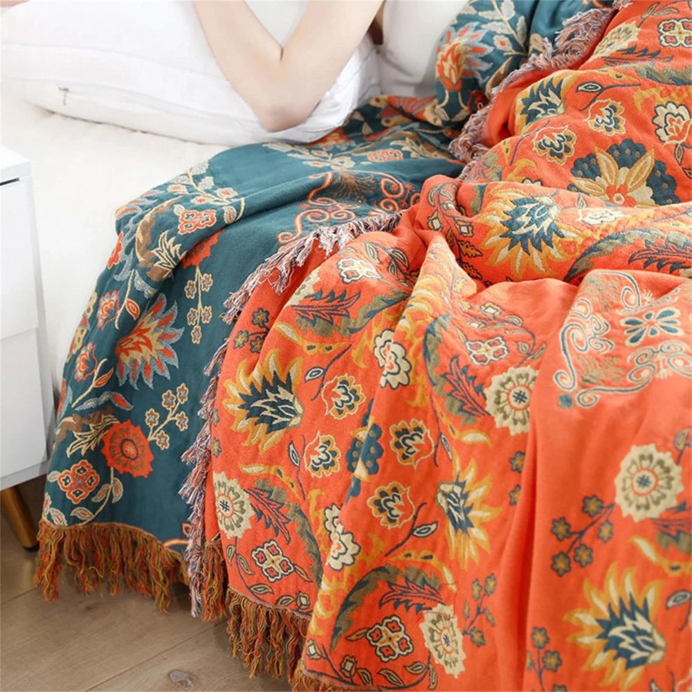 Manta reversible Marigold 