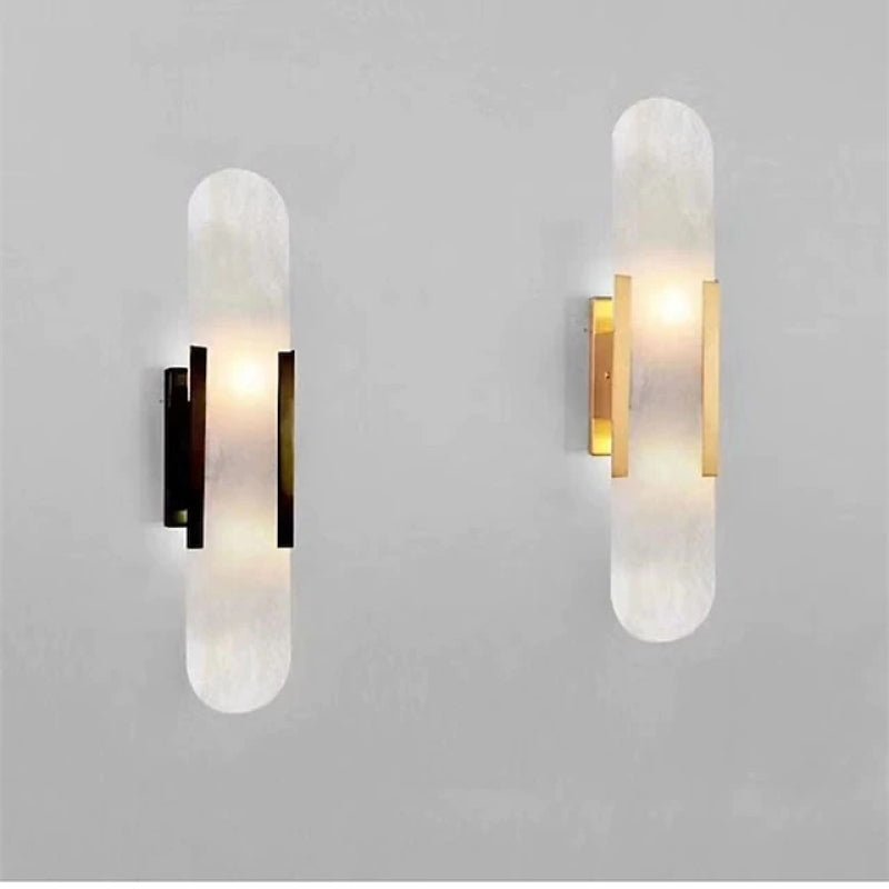 Zwarte en Gouden LED Wandlamp – Moderne Elegantie en Chic Ontwerp 
