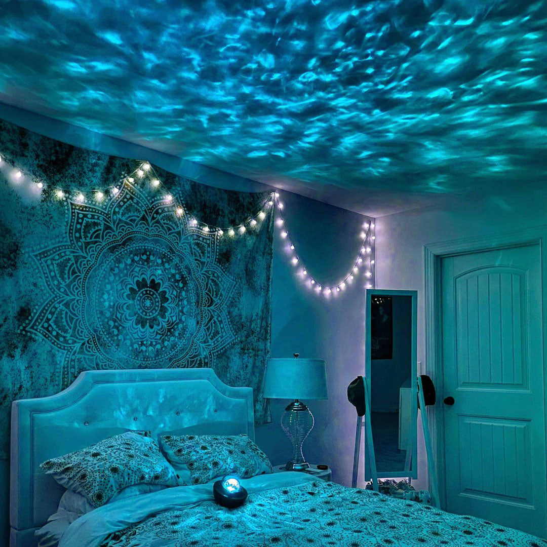 Proyector de luz Galaxy - Decoración luminosa y relajante