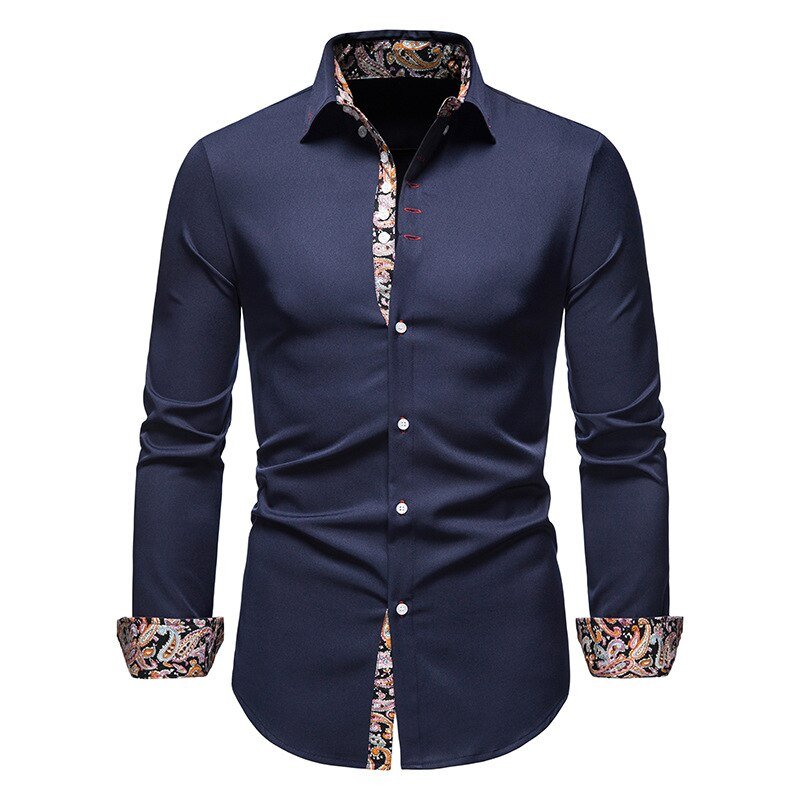 Stéphane | Chemise Classique Moderne – Élégance Pour Homme