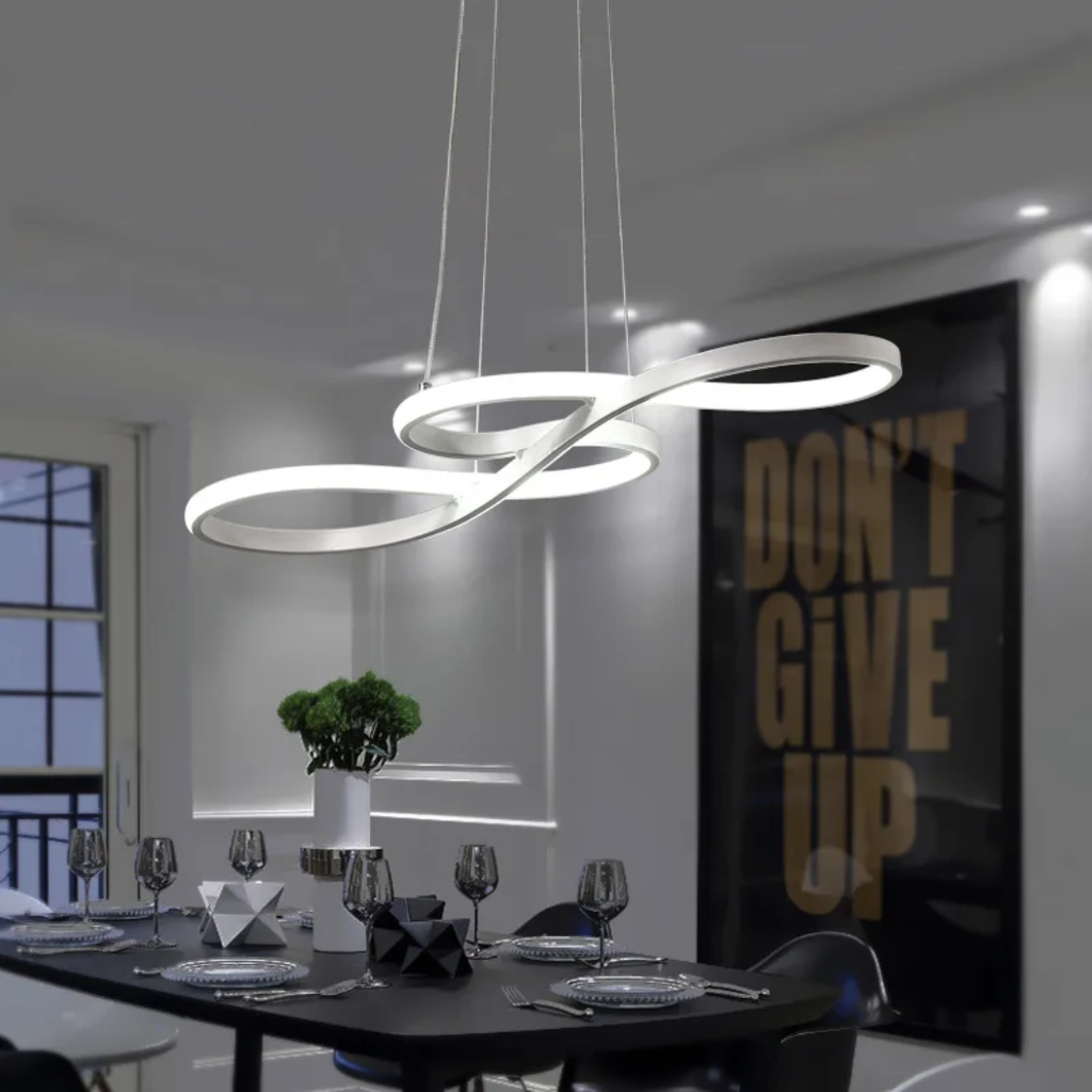 Moderne LED-Hängelampe mit Ringen – Elegantes und futuristisches Design 