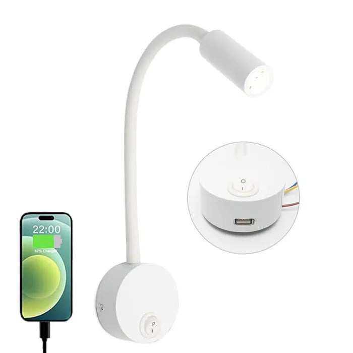 Aplique LED flexible - Movilidad, elegancia y luz dirigida
