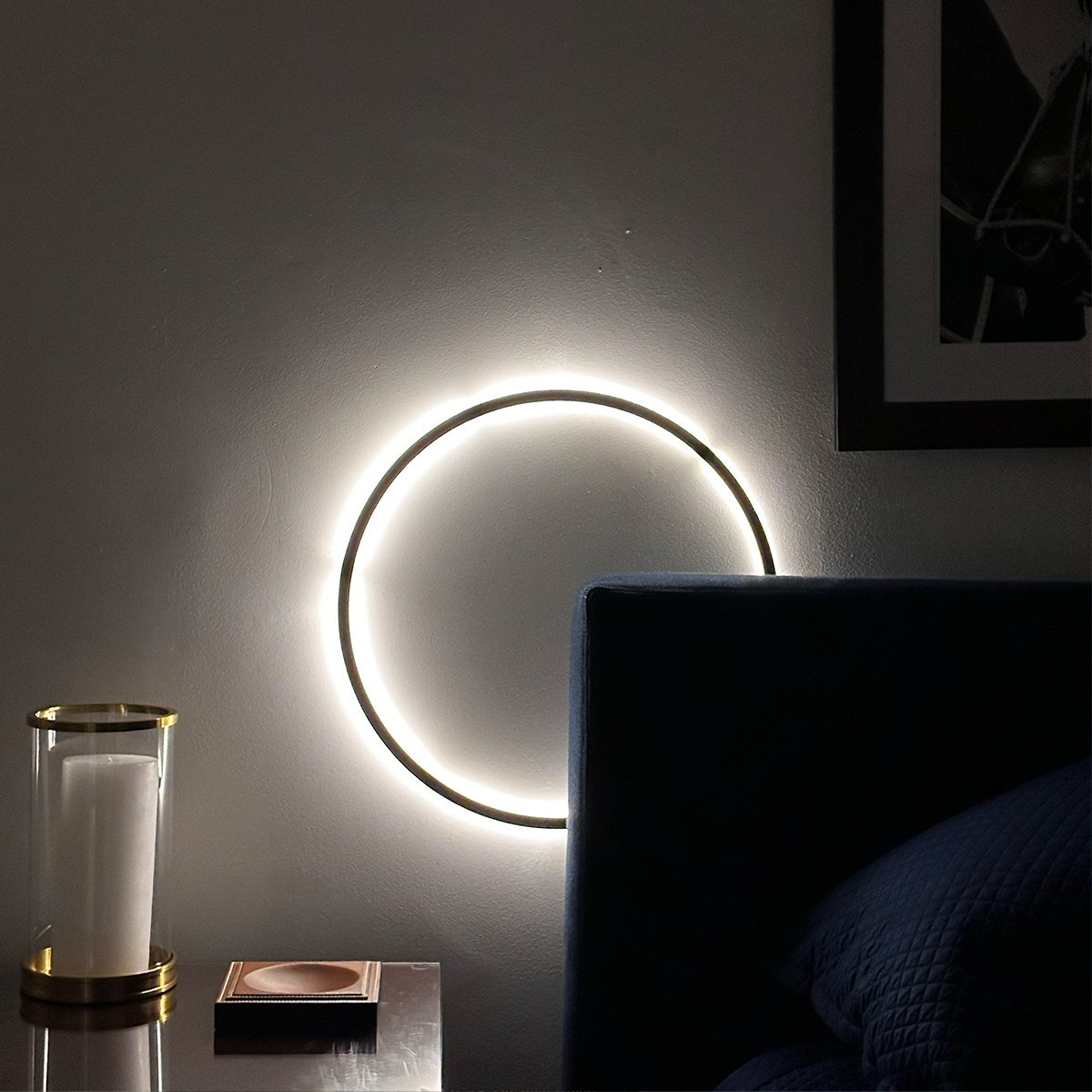 Aplique de Parede Halo – Elegância e Modernidade 