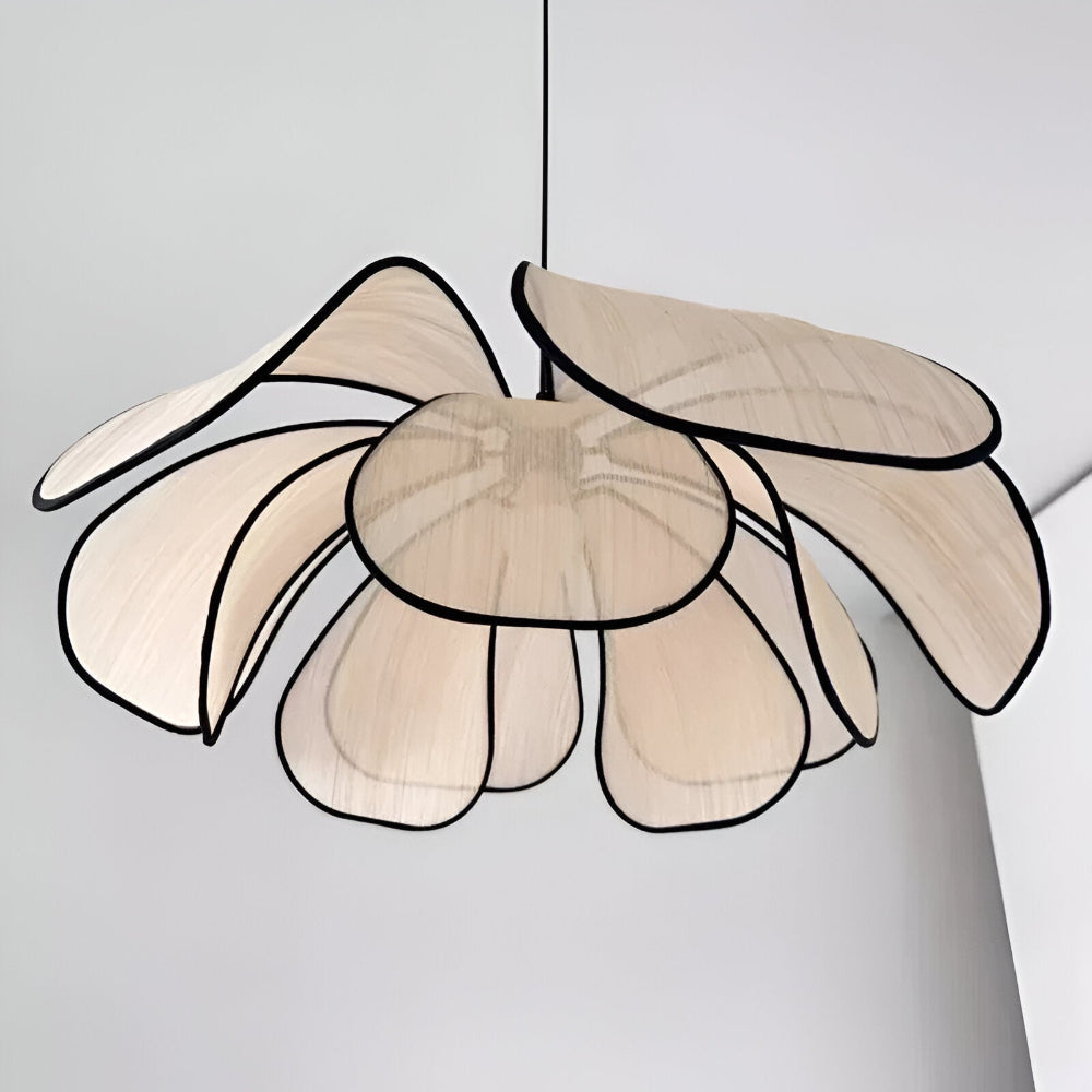 Elegancka lampa wisząca z naturalnej wikliny - naturalna dekoracja i harmonijne oświetlenie
