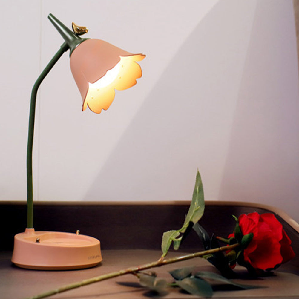Bureau Lamp Bloem - Elegantie En Zacht Licht 