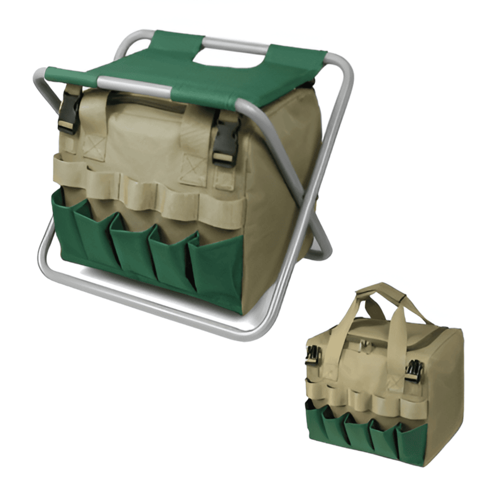 Kompakt hageredskapssett - enkelt vedlikehold og praktisk organisering