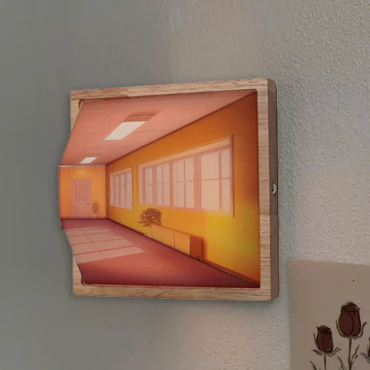 Wandlamp Decoratief – Visuele Illusie 3D 