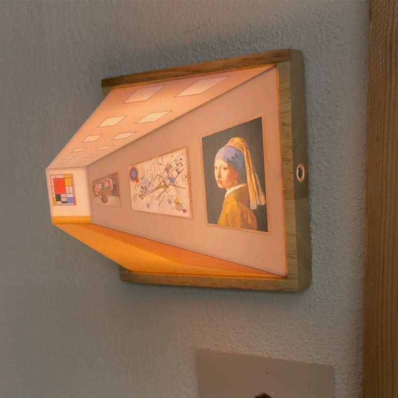 Wandlamp Decoratief – Visuele Illusie 3D 
