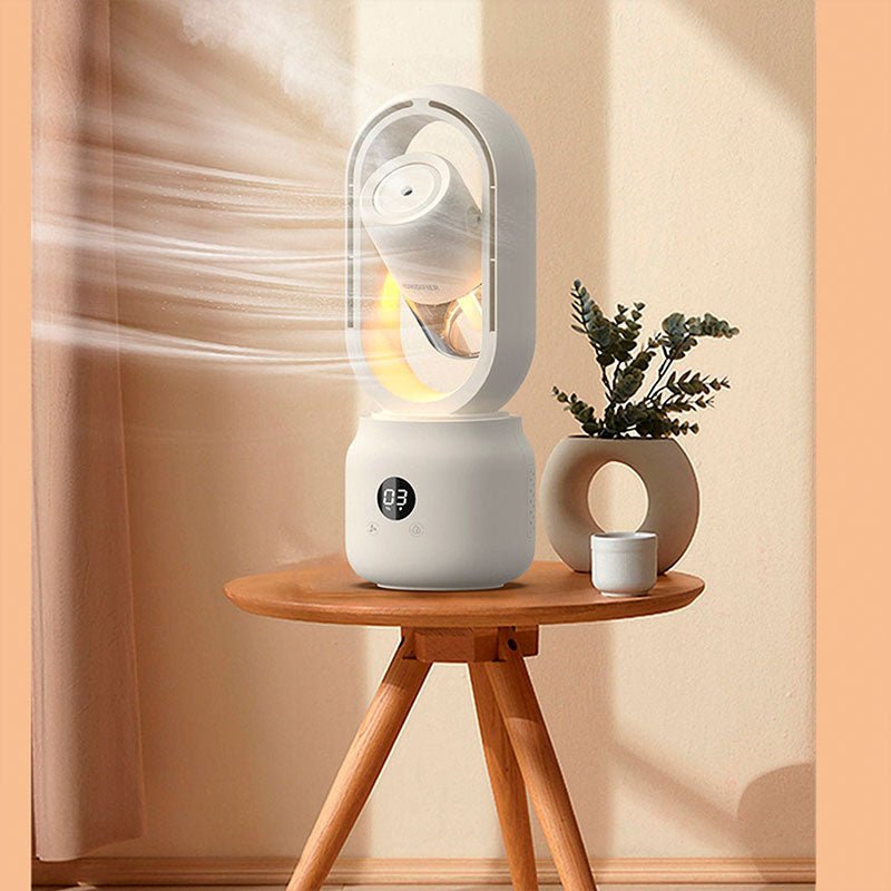 Ventilatore Portatile Con Umidificatore – Freschezza E Comfort Istantanei 