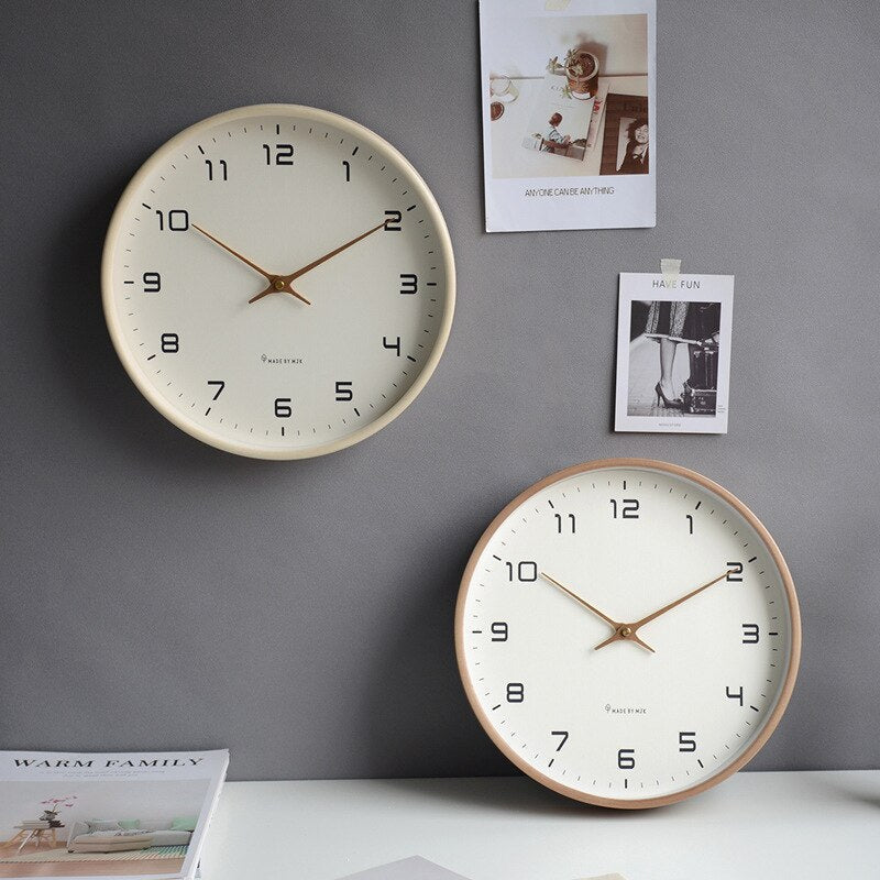 Modern Väggklocka – Minimalistisk Stil Inspirerad Av Nordisk Design 