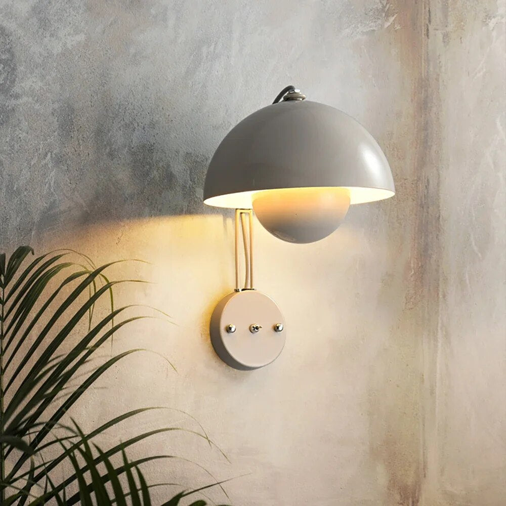 Podświetlana lampa ścienna - eleganckie oświetlenie i ciepła atmosfera