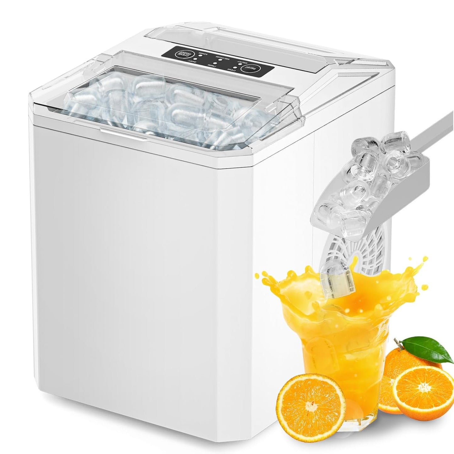 Máquina de Gelo Portátil – Frescura Instantânea ao Alcance da Mão 