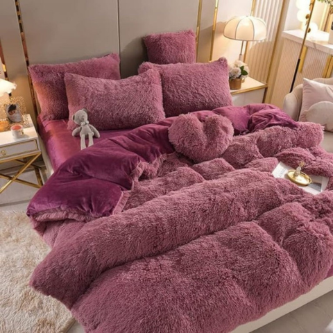 Set de lenjerie de pat 5 piese - Nuit Douce Et Moelleux