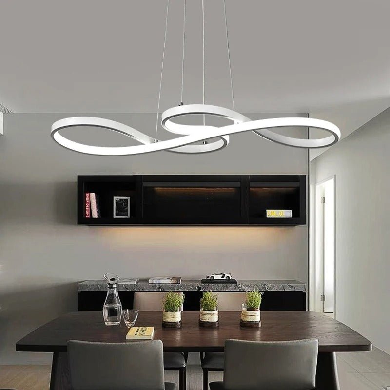 Moderne LED-Hängelampe mit Ringen – Elegantes und futuristisches Design 