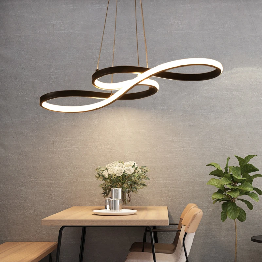 Moderne LED-Hängelampe mit Ringen – Elegantes und futuristisches Design 