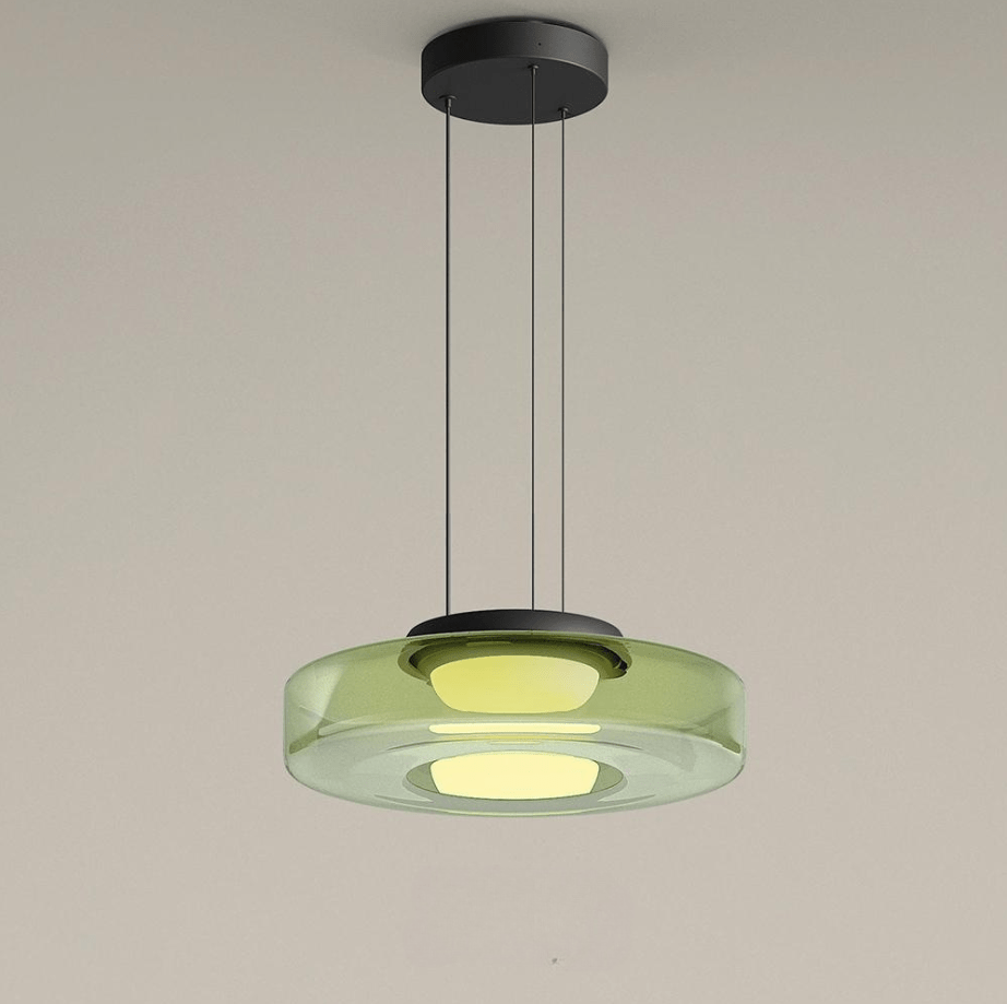 Glazen hanglamp in Bauhaus-stijl - Elegantie en moderniteit