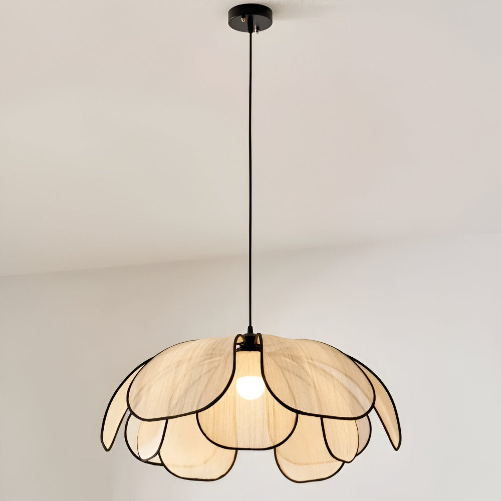 Elegancka lampa wisząca z naturalnej wikliny - naturalna dekoracja i harmonijne oświetlenie