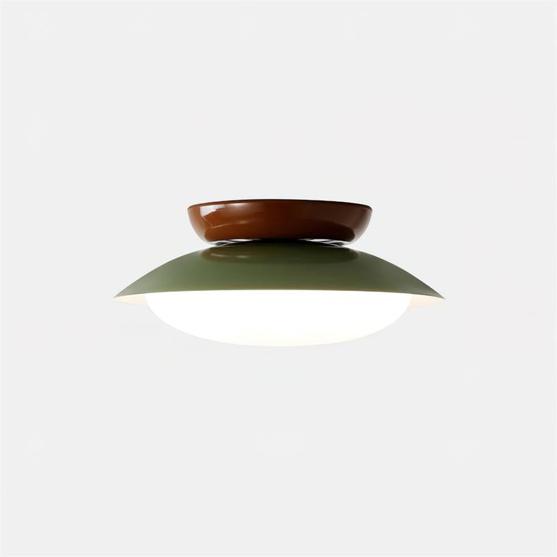 Rund LED-taklampa - naturligt sken och diskret elegans