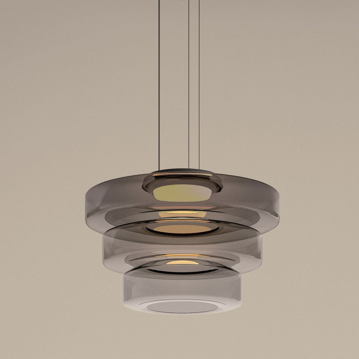 Bauhaus-Stil Glas-Pendelleuchte - Eleganz Und Modernität