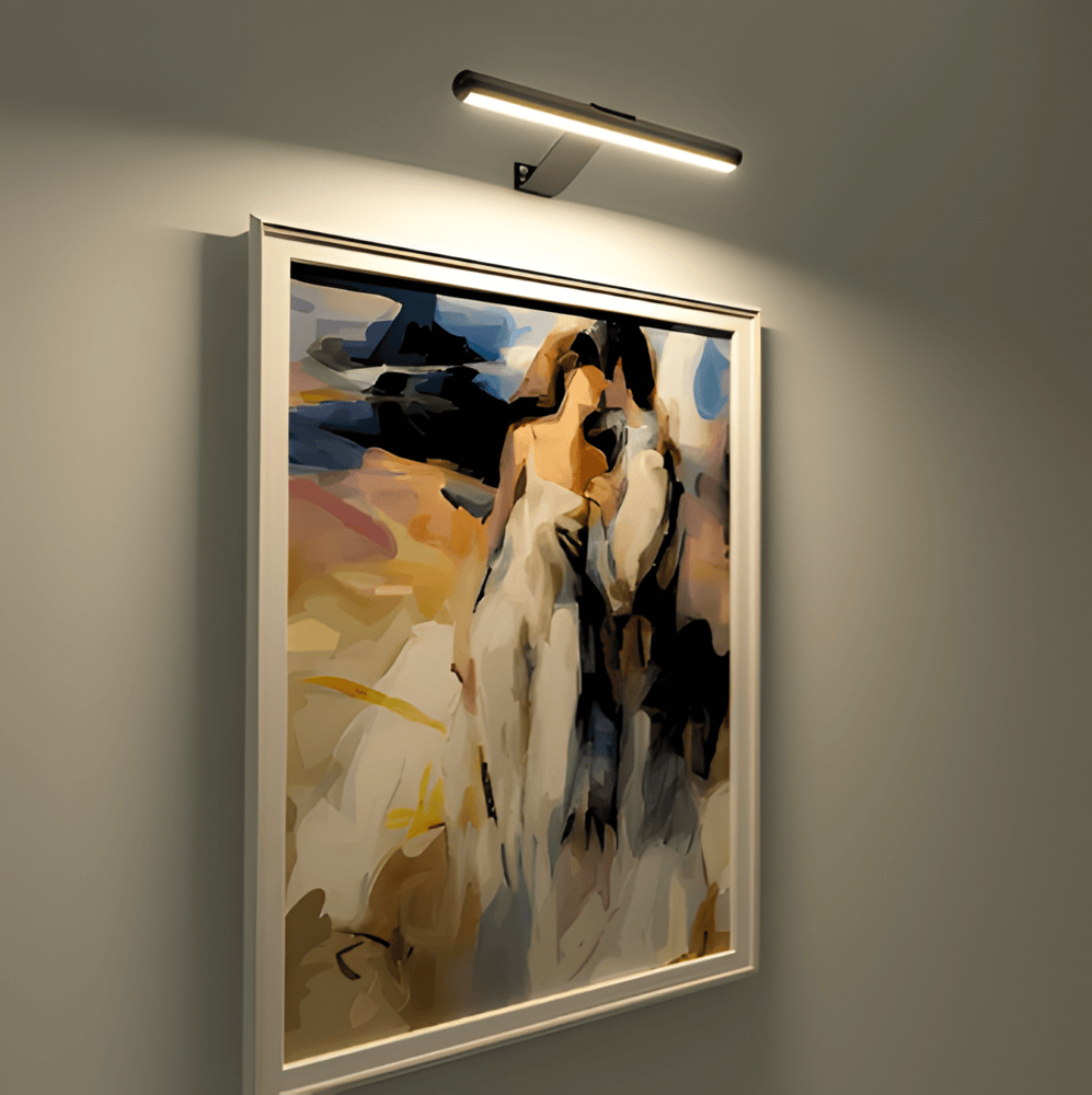 Draadloze USB-oplaadbare LED-wandlamp - volledig draaien en handig opladen