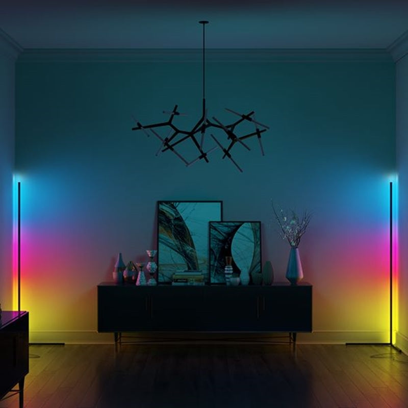 Lâmpada de Ângulo LED – Iluminação de Ambiente e Design Minimalista 