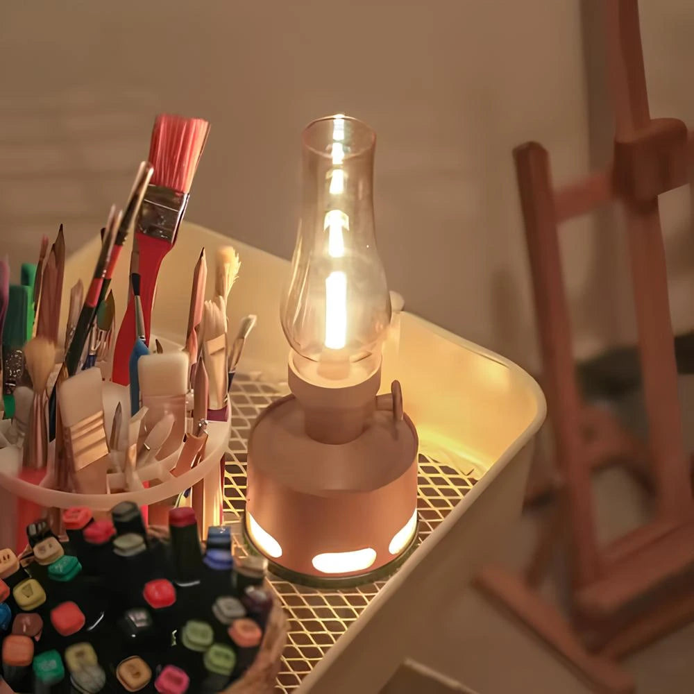 Retro Stílusú LED Lámpa – Elegáns Dekoratív Világítás 