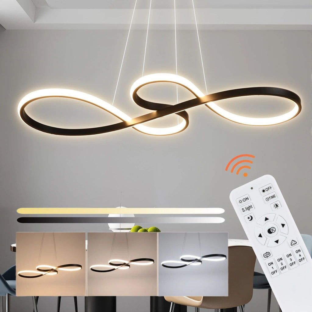 Moderne LED-Hängelampe mit Ringen – Elegantes und futuristisches Design 