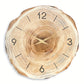 Horloge Murale Silencieuse – Texture Réaliste Et Design Élégant