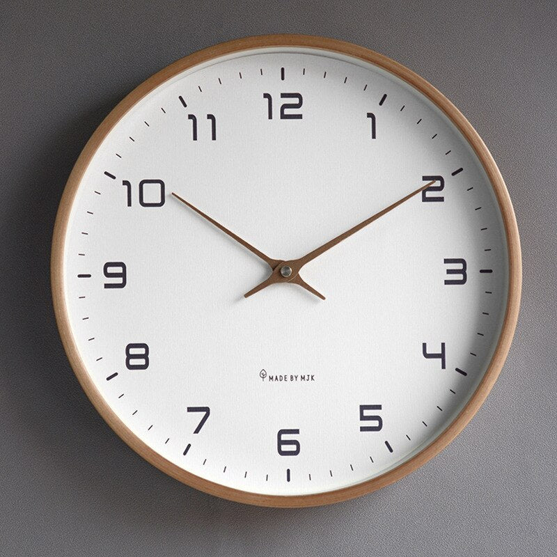 Modern Väggklocka – Minimalistisk Stil Inspirerad Av Nordisk Design 