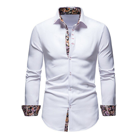 Stéphane | Cămașă Clasică Modernă – Eleganță pentru Bărbați 