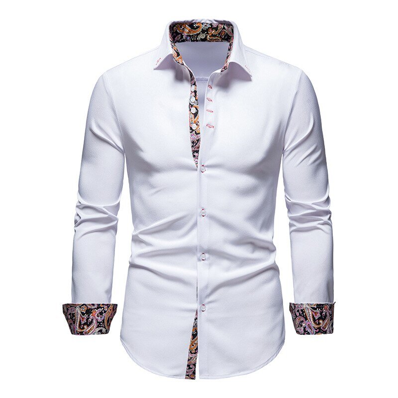 Stéphane | Chemise Classique Moderne – Élégance Pour Homme