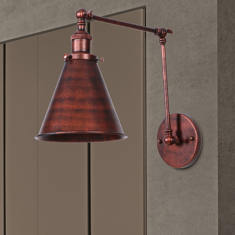 Wandlamp in industriële stijl - Stevige structuur en unieke stijl