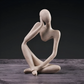 Sculptură Abstractă Gânditor – Eleganță Contemplativă și Design Modern 